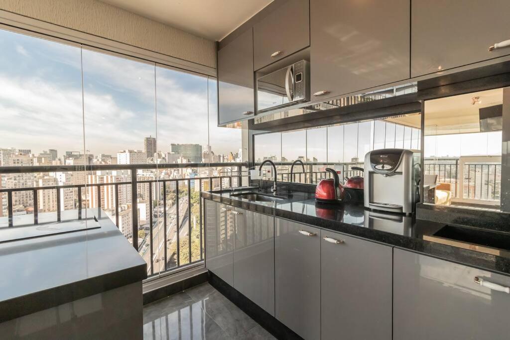 Flat Surpreendente 4 Pessoas Em Moderno 02 Climatizados Apartment *